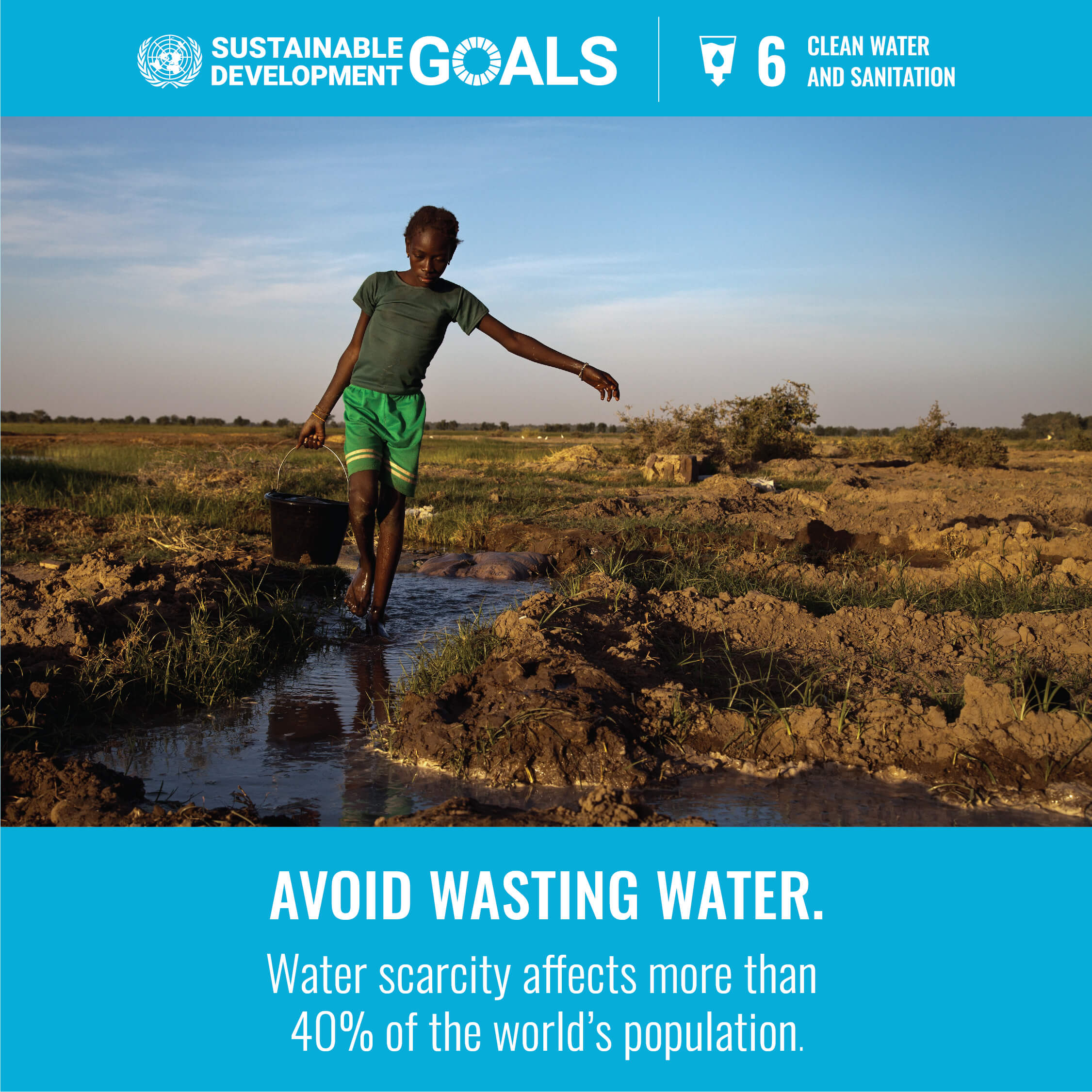 Clean water & sanitation